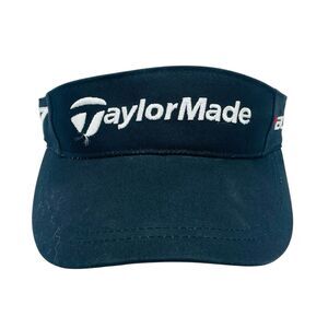 TaylorMade Golf R7 Burner Sun Visor Adjustable Hat Cap Navy Outdoor Performance